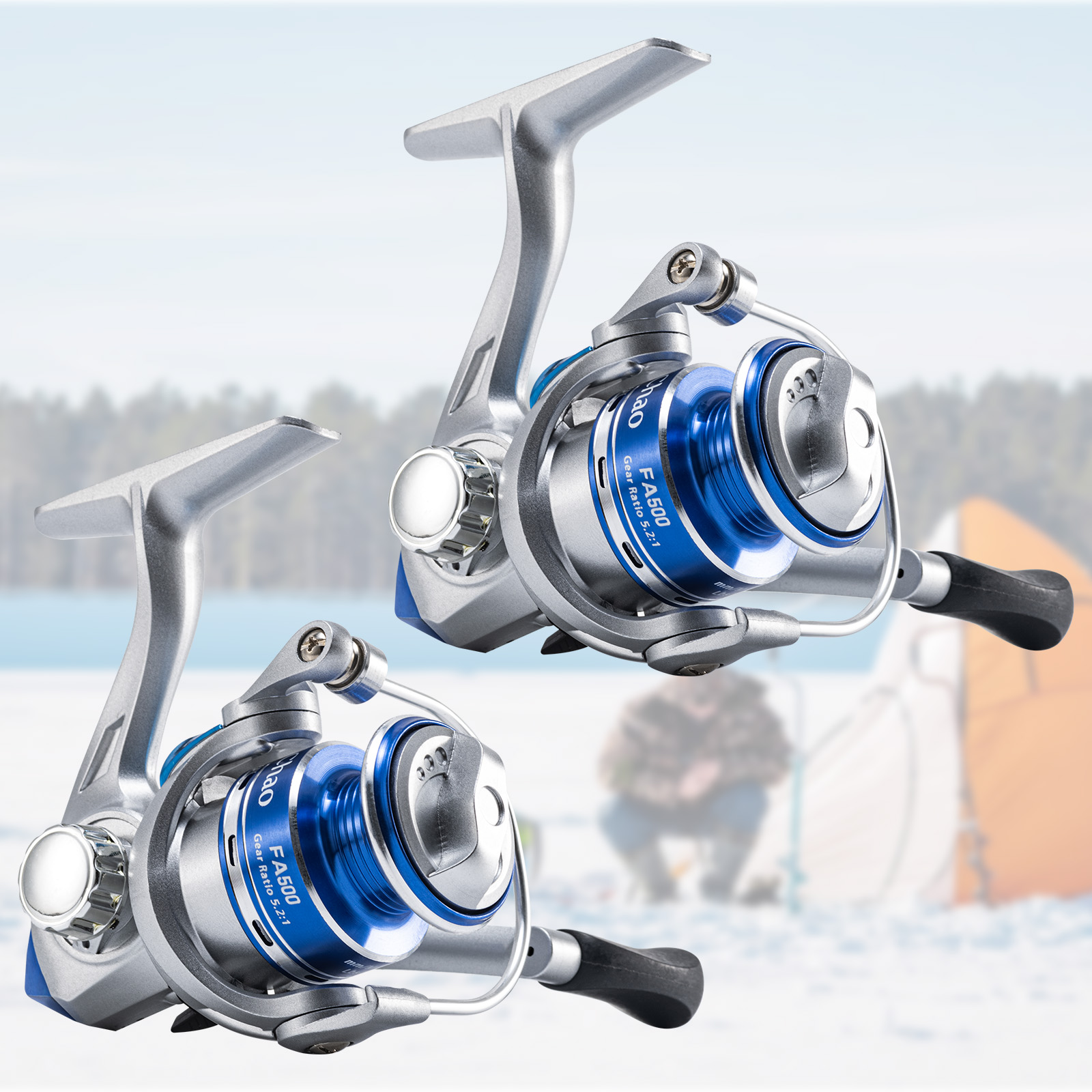Ice Fishing Reel - Goture Nowe Kołowrotki do Łowienia Pod