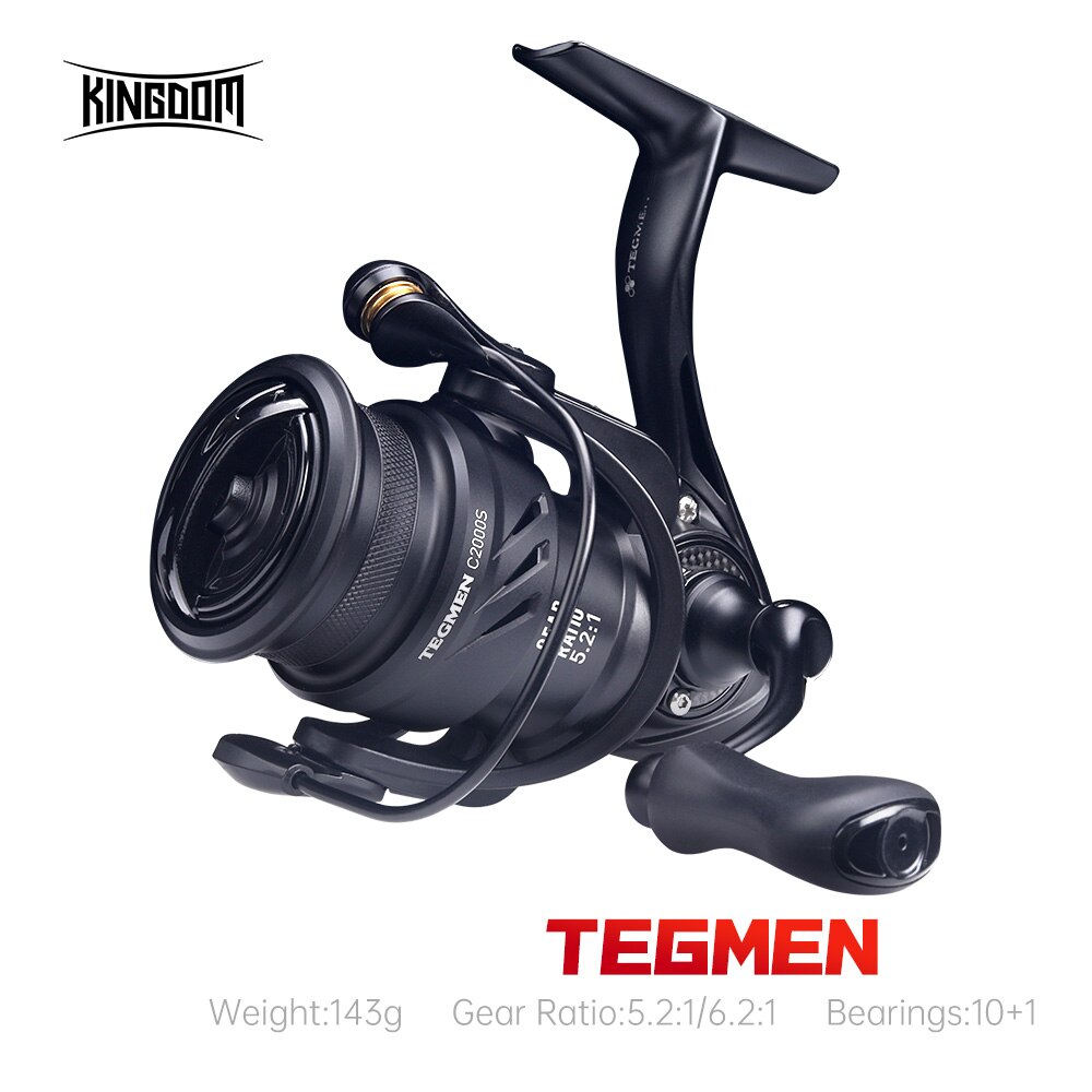Trolling Reel - Kingdom Tegmen 5.2:1 6.2:1 143g Spinningowe