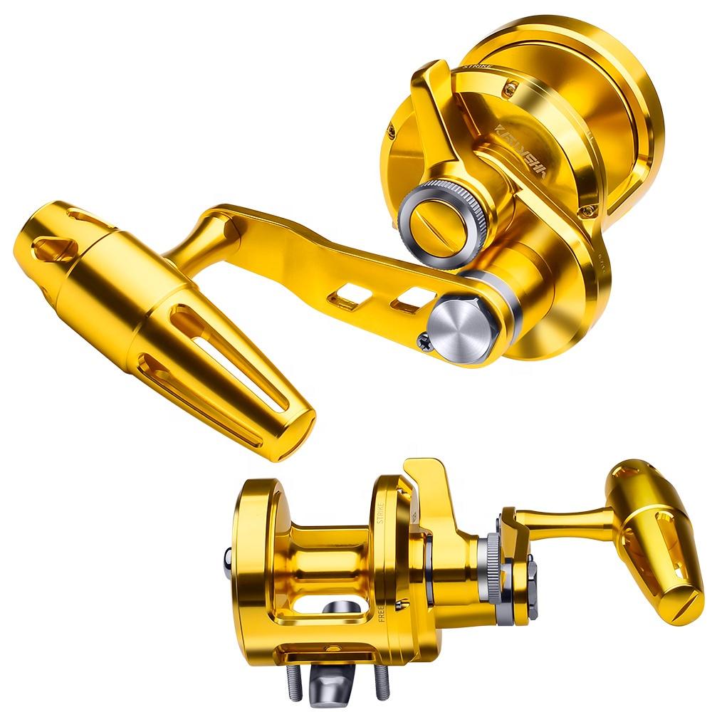 Reel Handle - Kołowrotek trollingowy PRO BEROS 5.7:1, szybki,