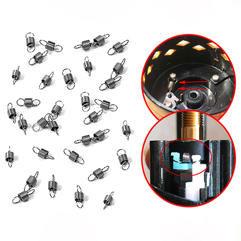 Reel Repair Kit - Nowe·10 szt. Sprężyna zwrotna ramienia kołowrotka,