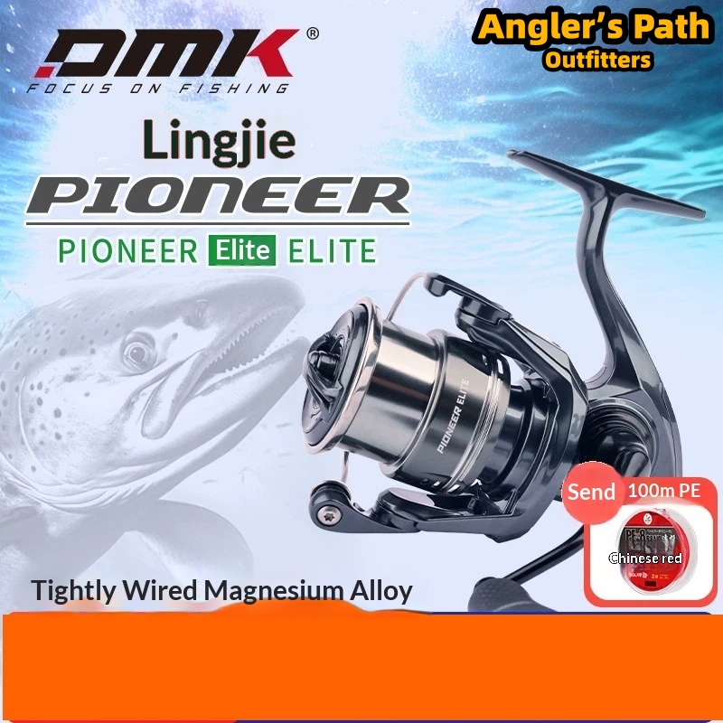 Trolling Reel - Kołowrotek spinningowy DMK Pioneer Elite do