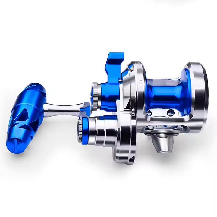Trolling Reel - Całkowicie Metalowy Kołowrotek Wędkarski 9+1BB CNC,