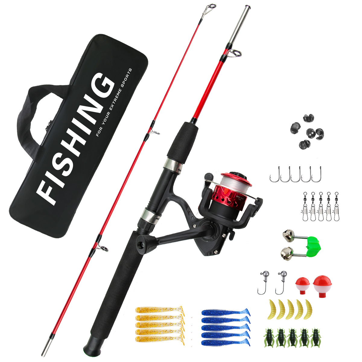 2-częściowy zestaw wędek do ło – Ice Fishing Reel recenzja i cena