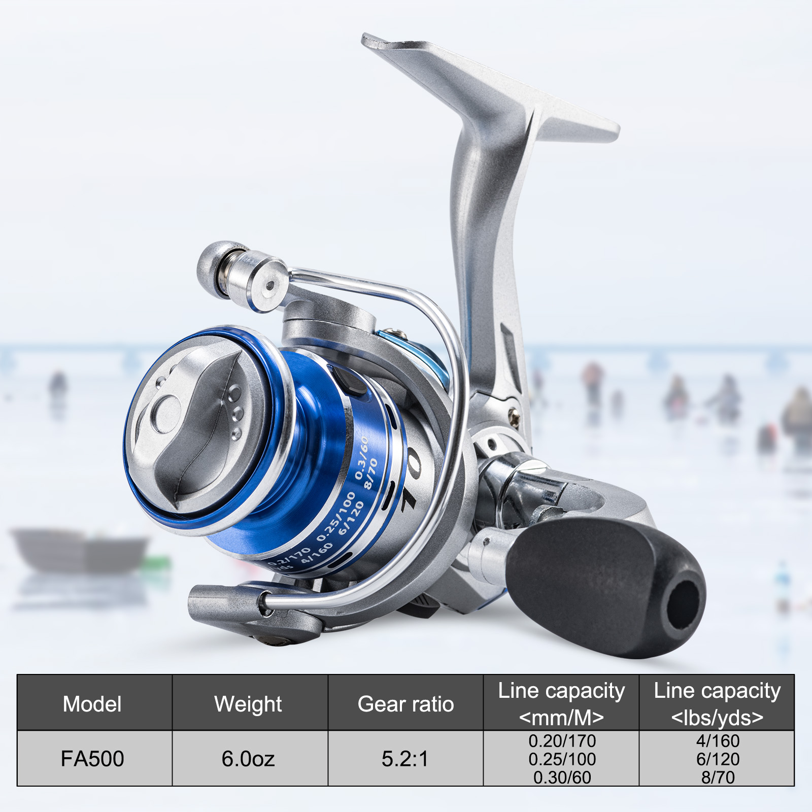Goture Nowe Kołowrotki do Łowi – Ice Fishing Reel recenzja i cena