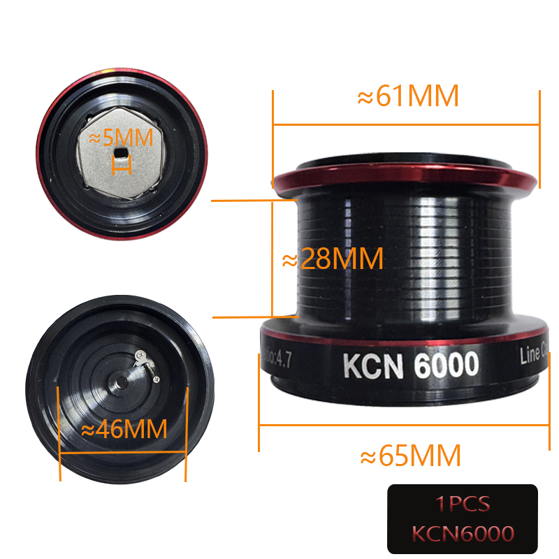 KCN6000 KCN8000 KCN10000 Zapas – Reel Spare Spool recenzja i cena