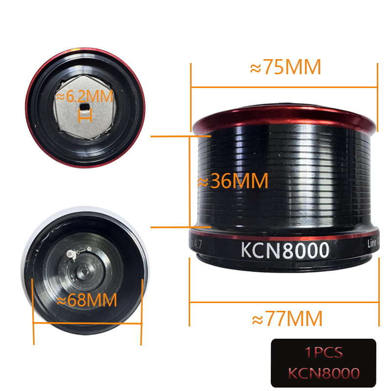 KCN6000 KCN8000 KCN10000 Zapas – Reel Spare Spool recenzja i cena