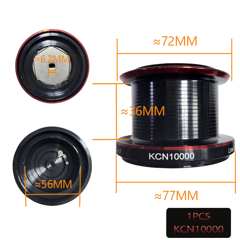 KCN6000 KCN8000 KCN10000 Zapas – Reel Spare Spool recenzja i cena