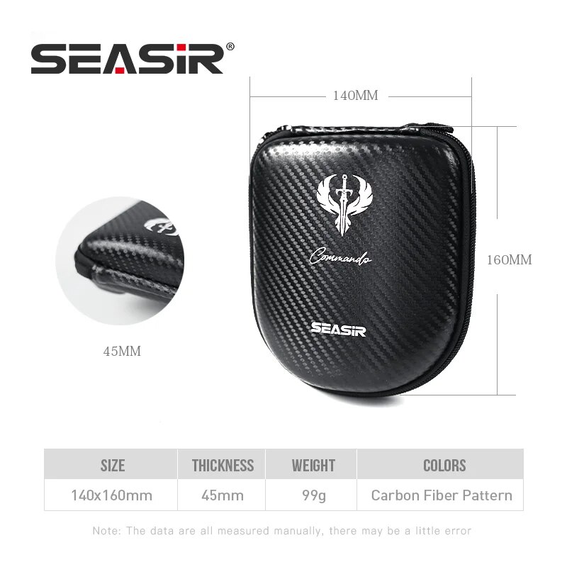 SEASIR Commando Carbon Fiber P – Spincast Reel recenzja i cena