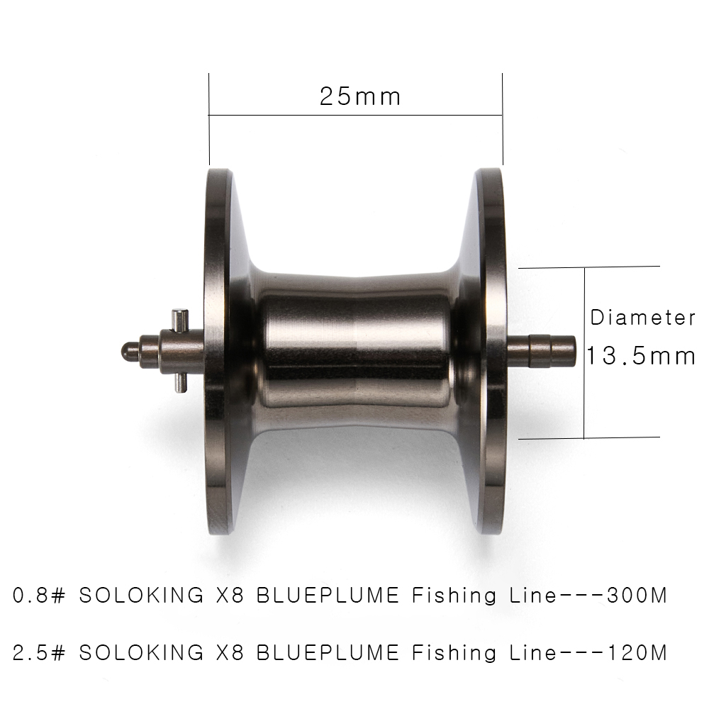 SOLOKING ASHMOON Deep Spool 5, – Reel Spare Spool recenzja i cena
