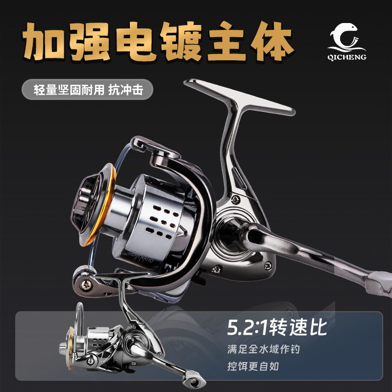 S Elektroplaterowany Mini Koło – Ice Fishing Reel recenzja i cena