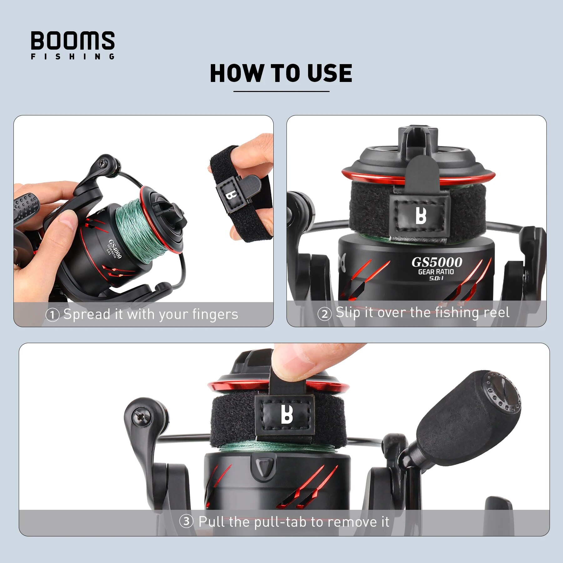 Booms Fishing SB1 4 szt. kołow – Reel Cover recenzja i cena